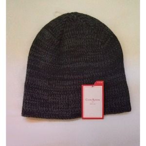 Club Room Space - Dyed Beanie Black Men's Hat One Size